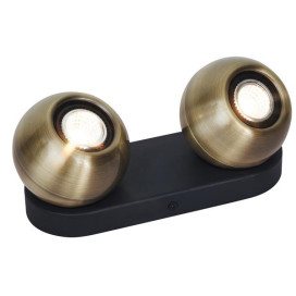 TRITON 2L GU10 (excl) noir / bronze