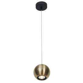 TRITON 1L susp., GU10 (excl) noir / bronze