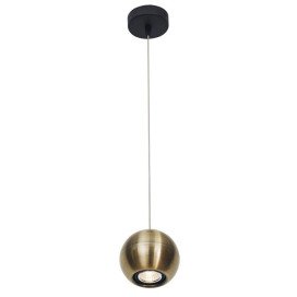 TRITON 1L susp., GU10 (excl) noir / bronze