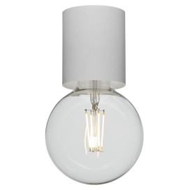 BABU plafonnier blanc 1x E27 excl (Ø80x84)