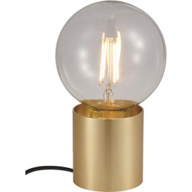 BABU Lampe de table or brossé 1x E27 excl (Ø80x84)
