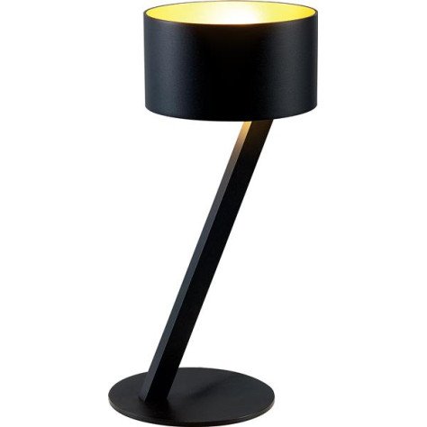 NOMA lampe de table noir/or G9 excl
