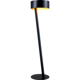 NOMA lampadaire noir/or E27 excl