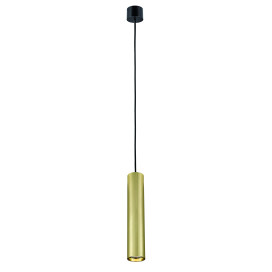 TABOO suspension GU10 (excl) noir + or brossé