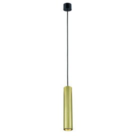 TABOO suspension GU10 (excl) noir + or brossé