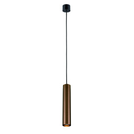 TABOO suspension GU10 (excl) noir + bronze brossé
