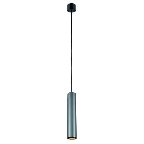 TABOO suspension GU10 (excl) noir + acier brossé