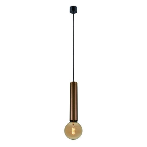 TABOO suspension E27 (excl) noir + bronze brossé