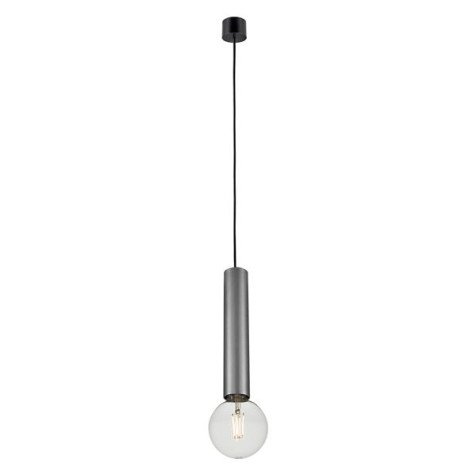 TABOO suspension E27 (excl) noir + acier brossé