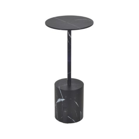 POPPY LED tafellamp 2W 180Lm IP44, herlaadbare batterij incl, zwart