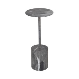 POPPY LED tafellamp 2W 180Lm IP44, herlaadbare batterij incl, grijs