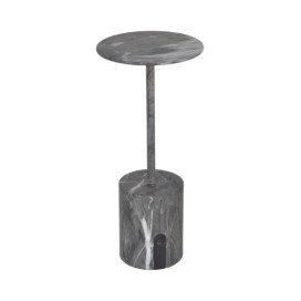 POPPY LED tafellamp 2W 180Lm IP44, herlaadbare batterij incl, grijs