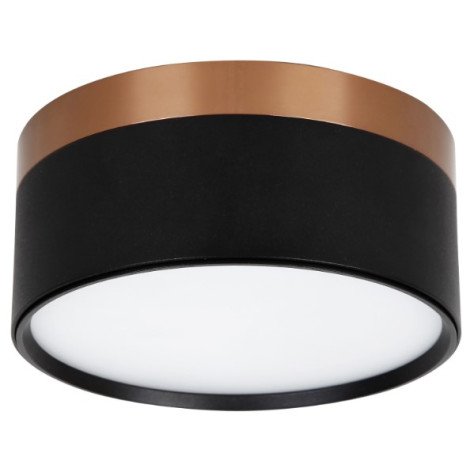 RAKU 24W Ø158mm geborsteld brons + zwart