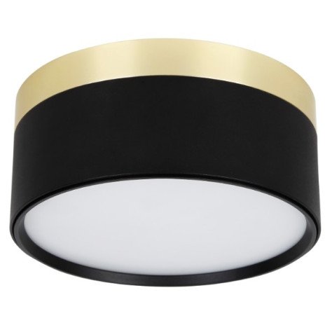 RAKU 24W Ø158mm geborsteld goud + zwart