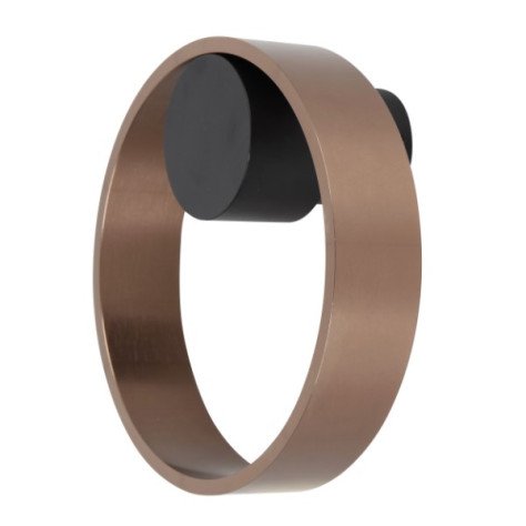 BIJOU Wandlicht 10 Watt geborsteld brons + zwart