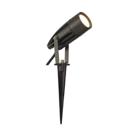 SYNA projecteur à piquer LED 8,6W 3000K 470lm 50° alu/verre IP55 anthracite