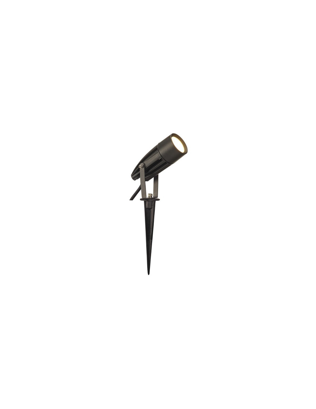 SYNA projecteur à piquer LED 8,6W 3000K 470lm 50° alu/verre IP55 anthracite