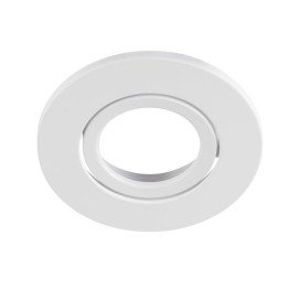 Cache UNIVERSAL DOWNLIGHT, pour Downlight IP20, pivotant, rond, blanc