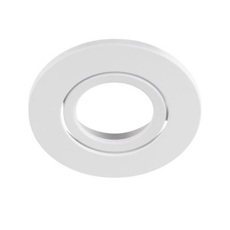 Cache UNIVERSAL DOWNLIGHT, pour Downlight IP20, pivotant, rond, blanc