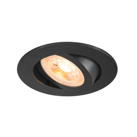 NEW TRIA 68 DL rond 10 W GU10 noir