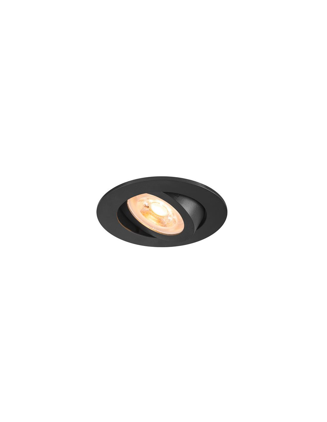 NEW TRIA 68 DL rond 10 W GU10 noir