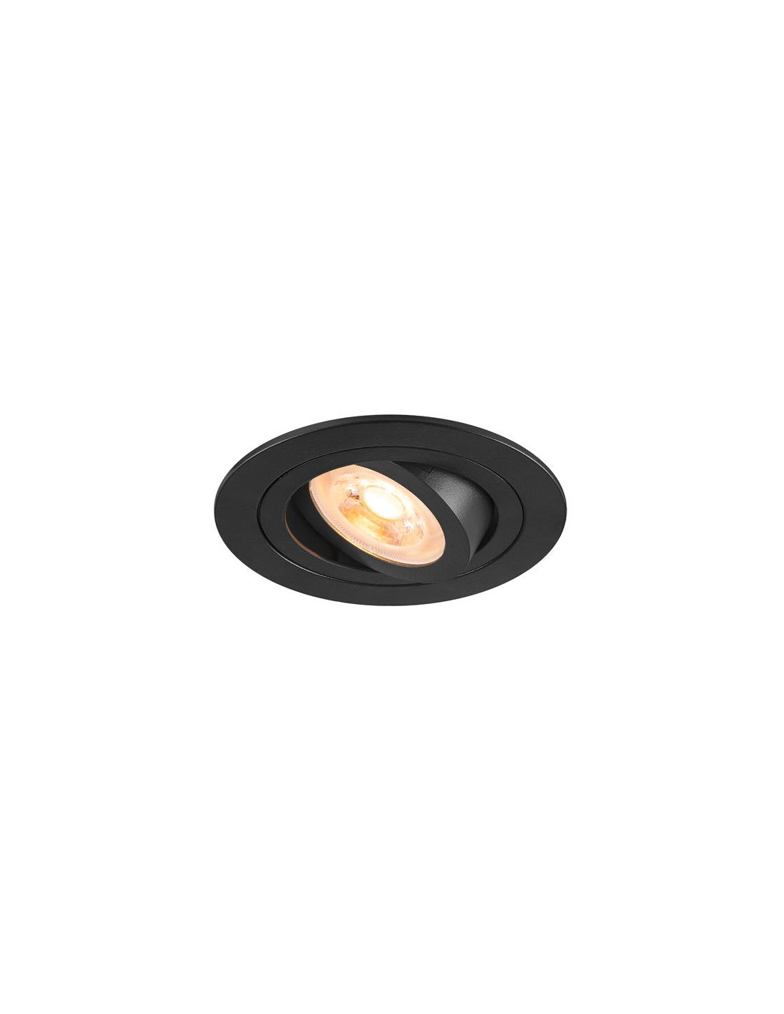 NEW TRIA 75 DL rond 10 W GU10 noir