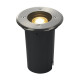 SOLASTO, encastré de sol, rond, collerette Inox, GU10