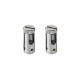 Alimentation pour LV-système câbles chrome 2pcs
