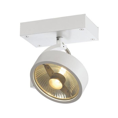 KALU 1 QPAR plafonnier, blanc mat. ES111, max. 75W