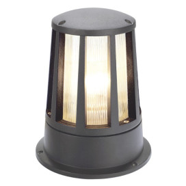Cone balise 1x100W E27 230V D19xH24cm anthracite IP54