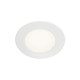 DL 126 spot encastré rond blanc Led 3W blanc chaud 12V