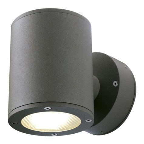Sitra Wall Up/Down applique GX53 9W ou LED 1,2W ou PowerLED 3x1W anthracite