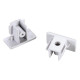 Embout 1-Fase HV-rail blanc 2pièces