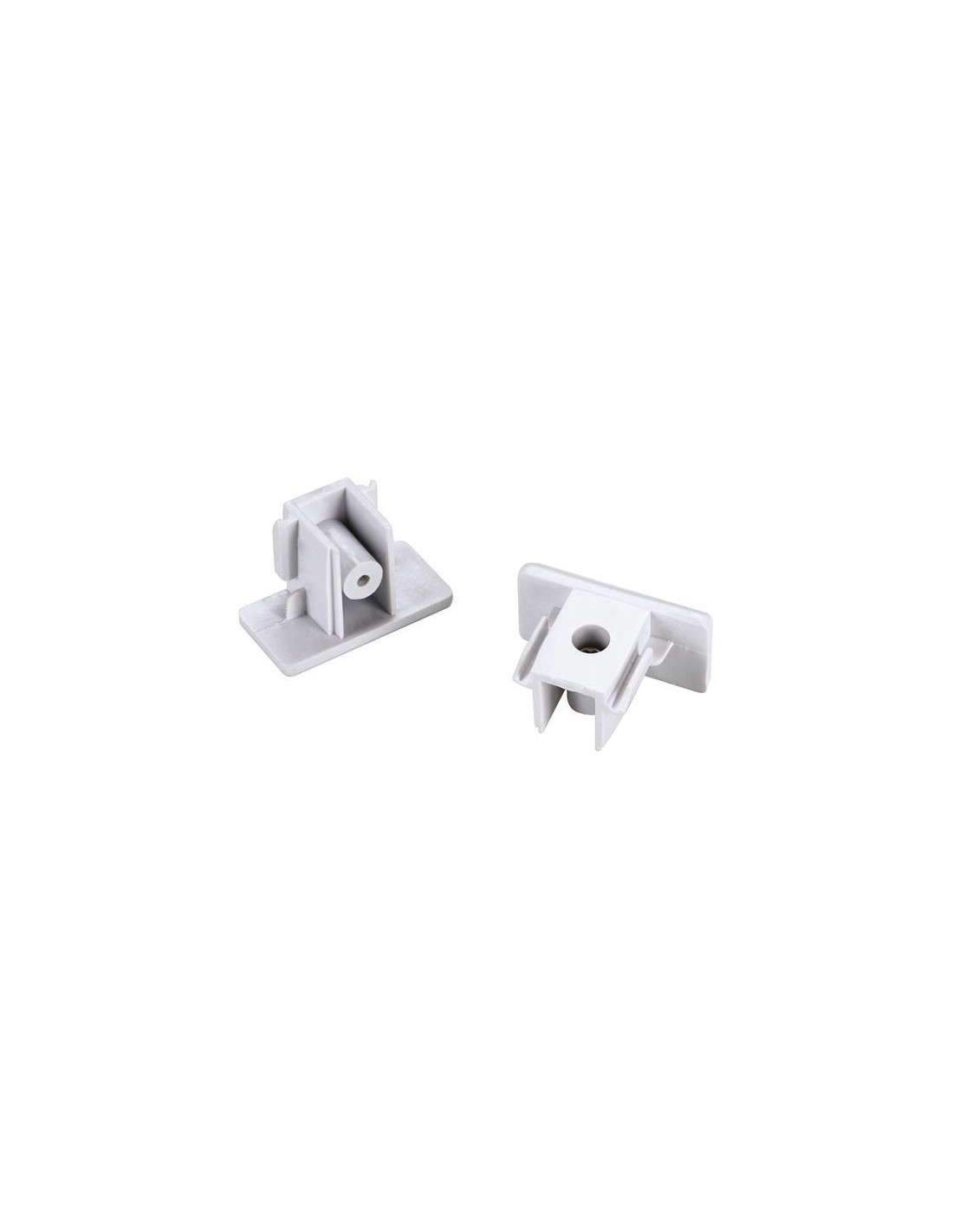 Embout 1-Fase HV-rail blanc 2pièces