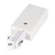Alimentation pour 1-Fase HV-rail échouement droit blanc