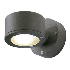 Sitra Wall applique GX53 9W ou LED 1,2W ou PowerLED 3x1W 230V IP44 anthracite