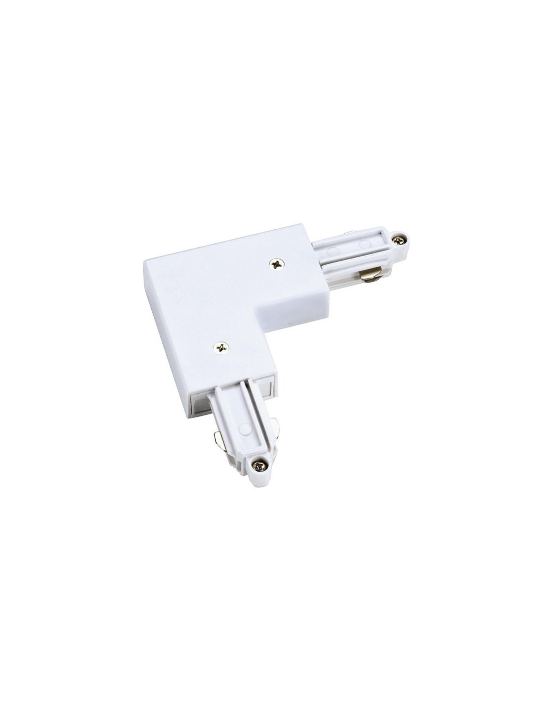 Connection coin pour 1-Fase HV-rail échouement intérieur blanc