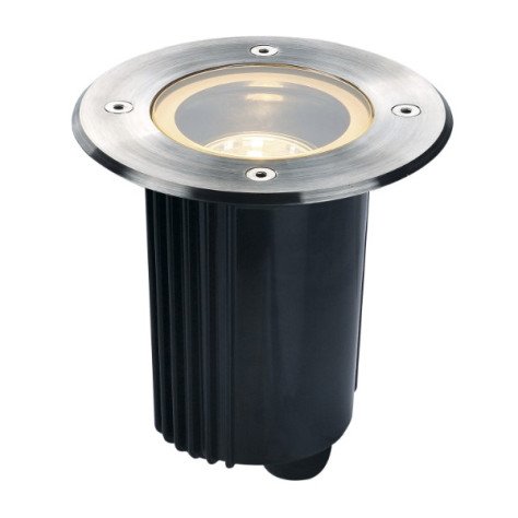 Spot encastré dans le sol outdoor DASAR 115 QPAR51 IP67 rond acier inox 316 35W