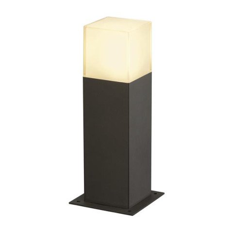 Grafit SL30 balise 11W E27 230V +boite de connexion H30cm anthracite/blanc IP44