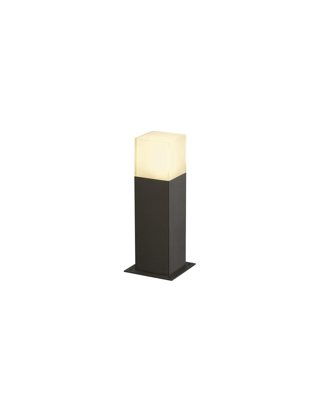 Grafit SL30 balise 11W E27 230V +boite de connexion H30cm anthracite/blanc IP44