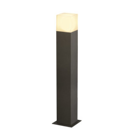 Grafit SL60 balise 11W E27 230V +boite de connexion H60cm anthracite/blanc IP44