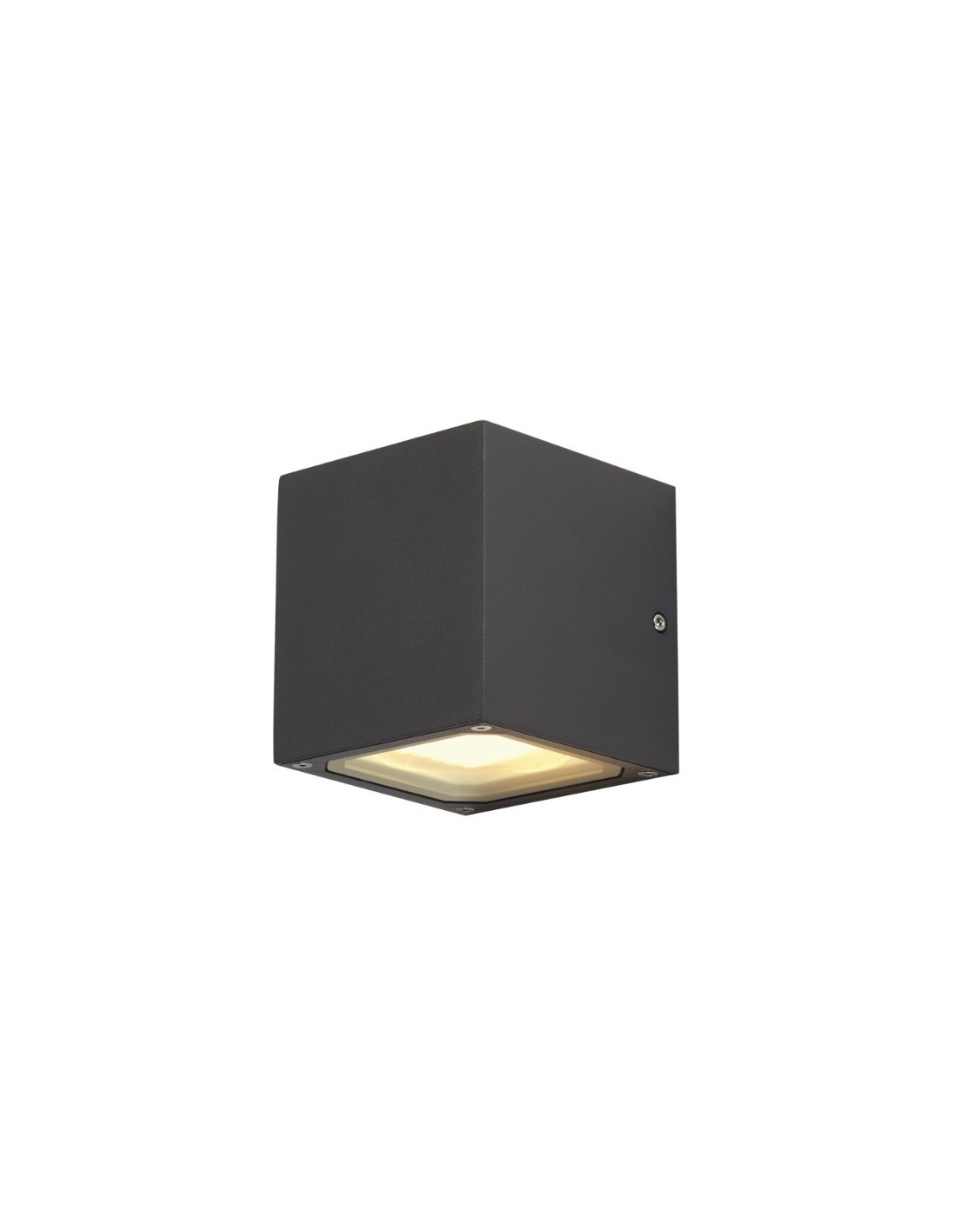 SITRA CUBE applique carré, anthracite, GX53, 2x 9W