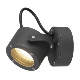 Stira 360 WL applique 1x9W Gx53 D10cm anthracite IP44