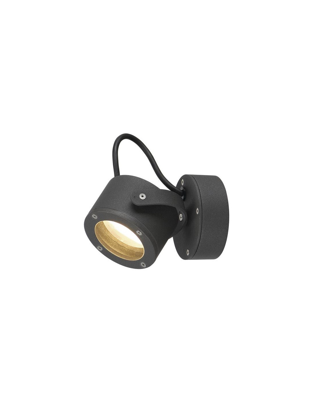 Stira 360 WL applique 1x9W Gx53 D10cm anthracite IP44