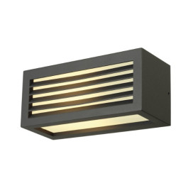 BOX-L E27 applique rectangulaire anthracite E27 max. 18W