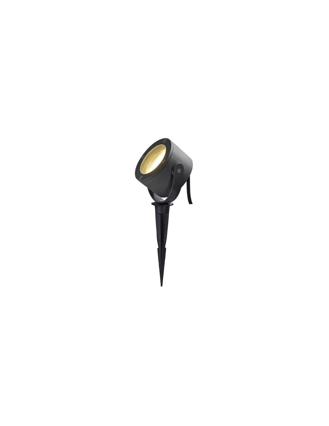 Sitra 360 Spike spot sur sol avec piquet 1x9W Gx53 90° + cable anthracite IP44