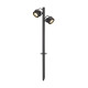 Sitra 360 SL Spike borne avec piquet 2x9W Gx53 90° + cable anthracite