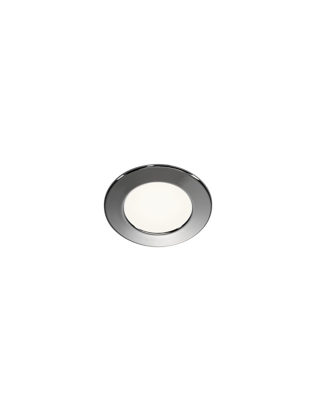DL 126 LED spot encastré rond LED 3W SMD 3000K 150lm CRI80 D6,5cm chrome