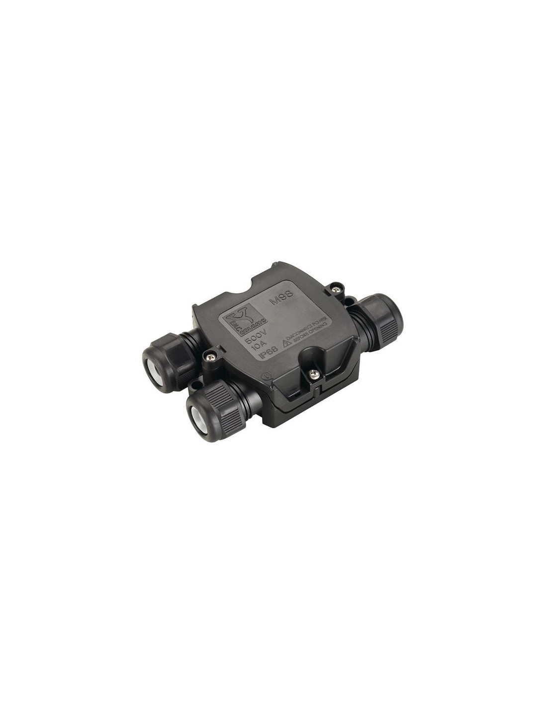 boite de connexion pour cables IP68 3x cables D6-11mm