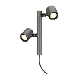 New Myra 2 2xGU10 max 4,5W oriëntable 340°/45° IP44 anthracite
